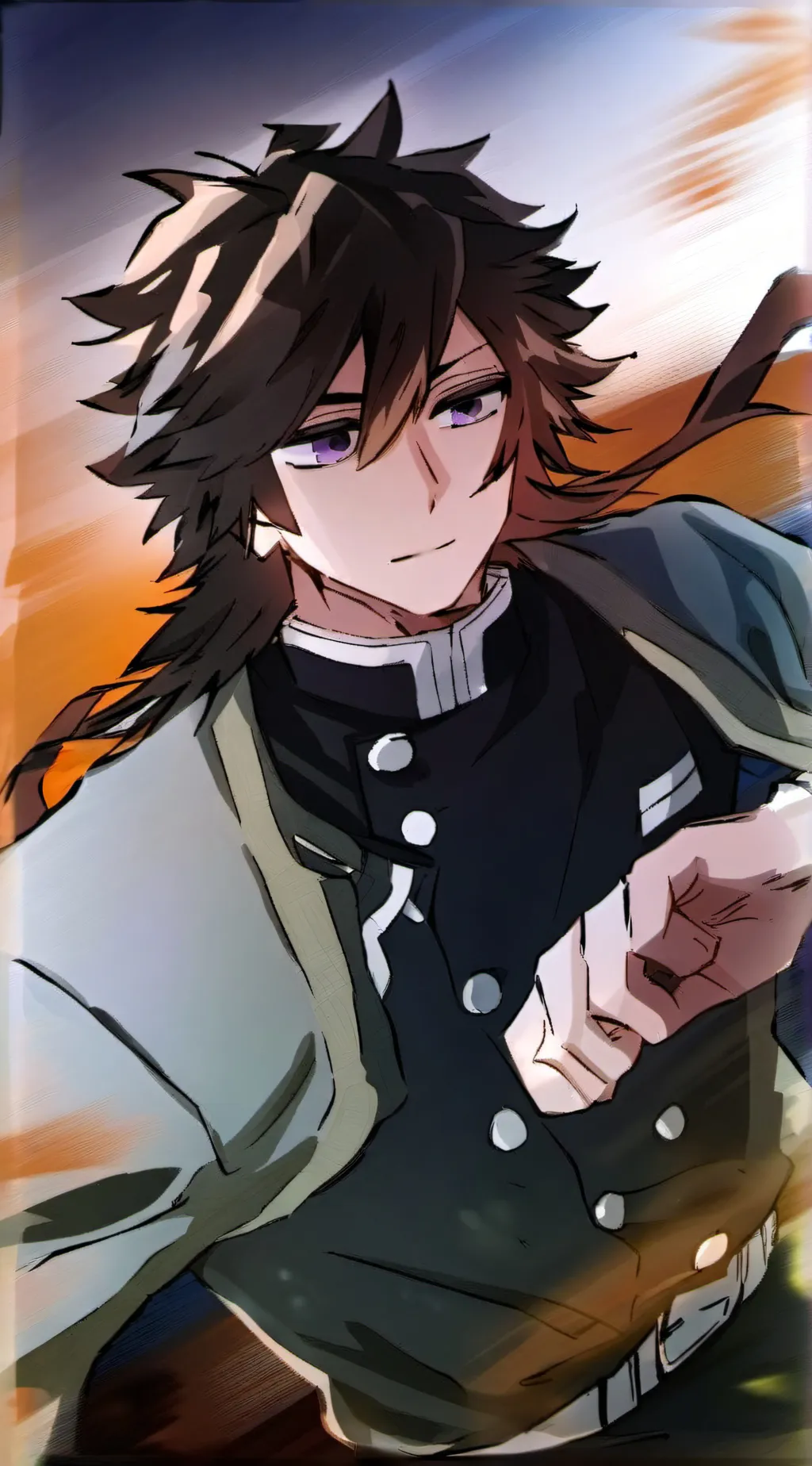 ai character: Tomioka background