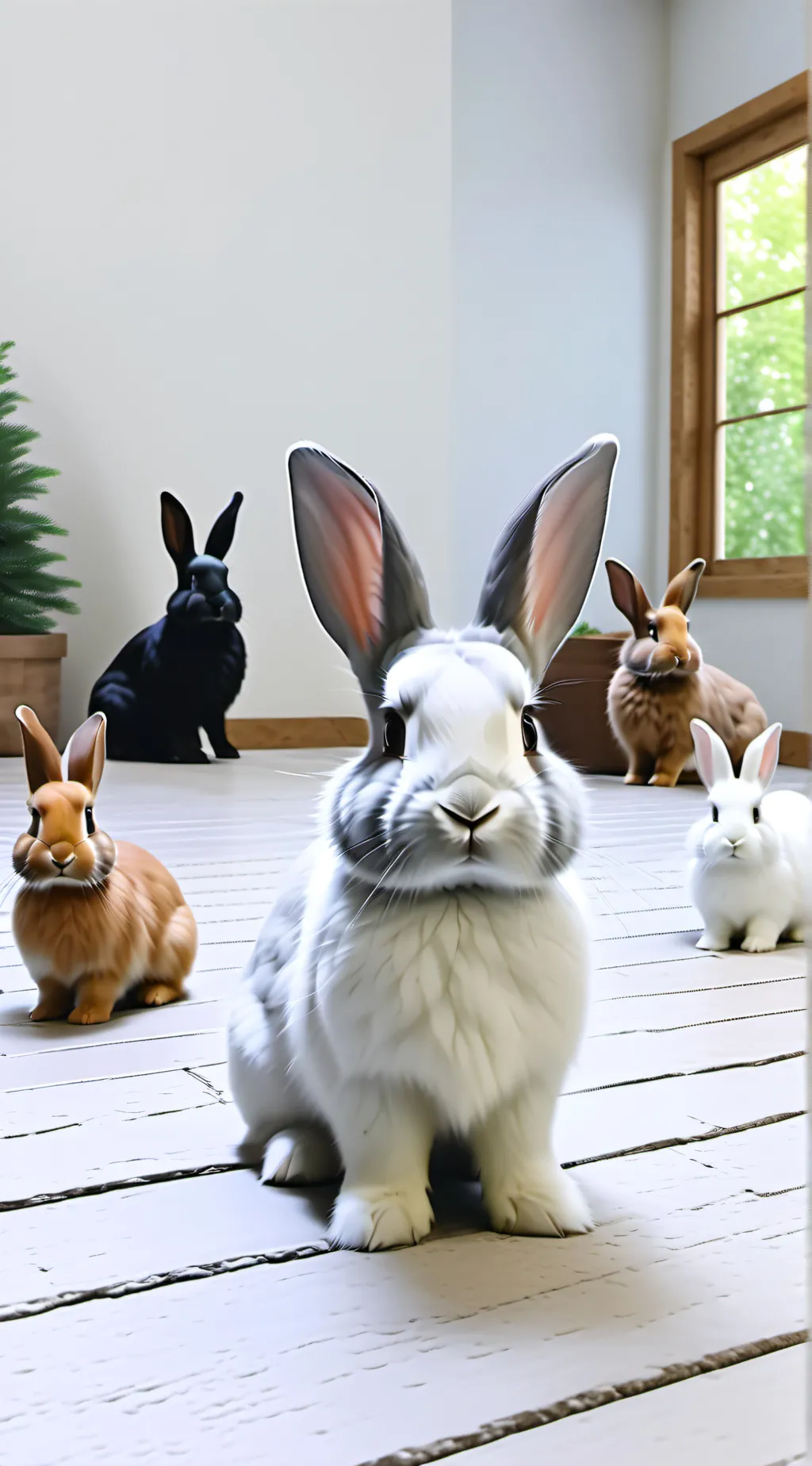 ai character: Bunny Daycare! background