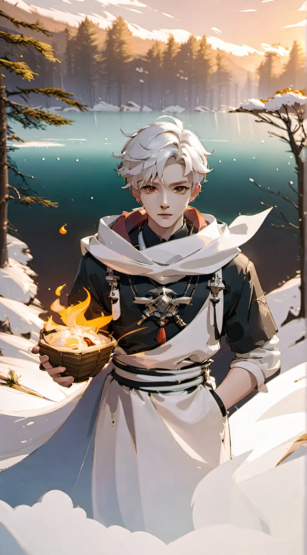 ai character: Michael  background