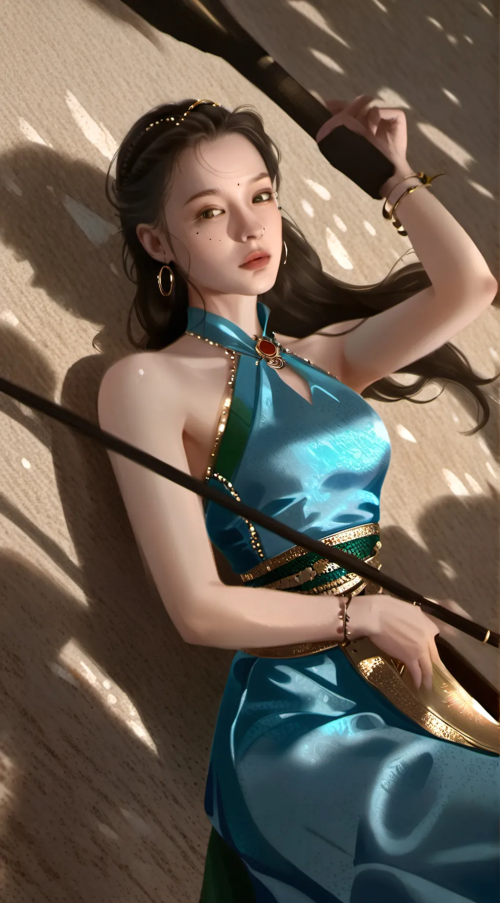 ai character: Raven  background