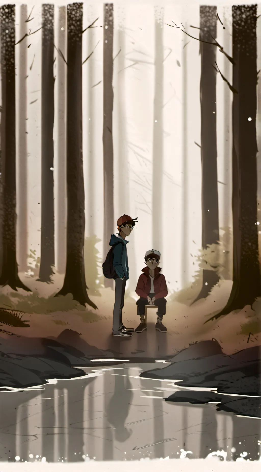 ai character: ~<dipper>~ background