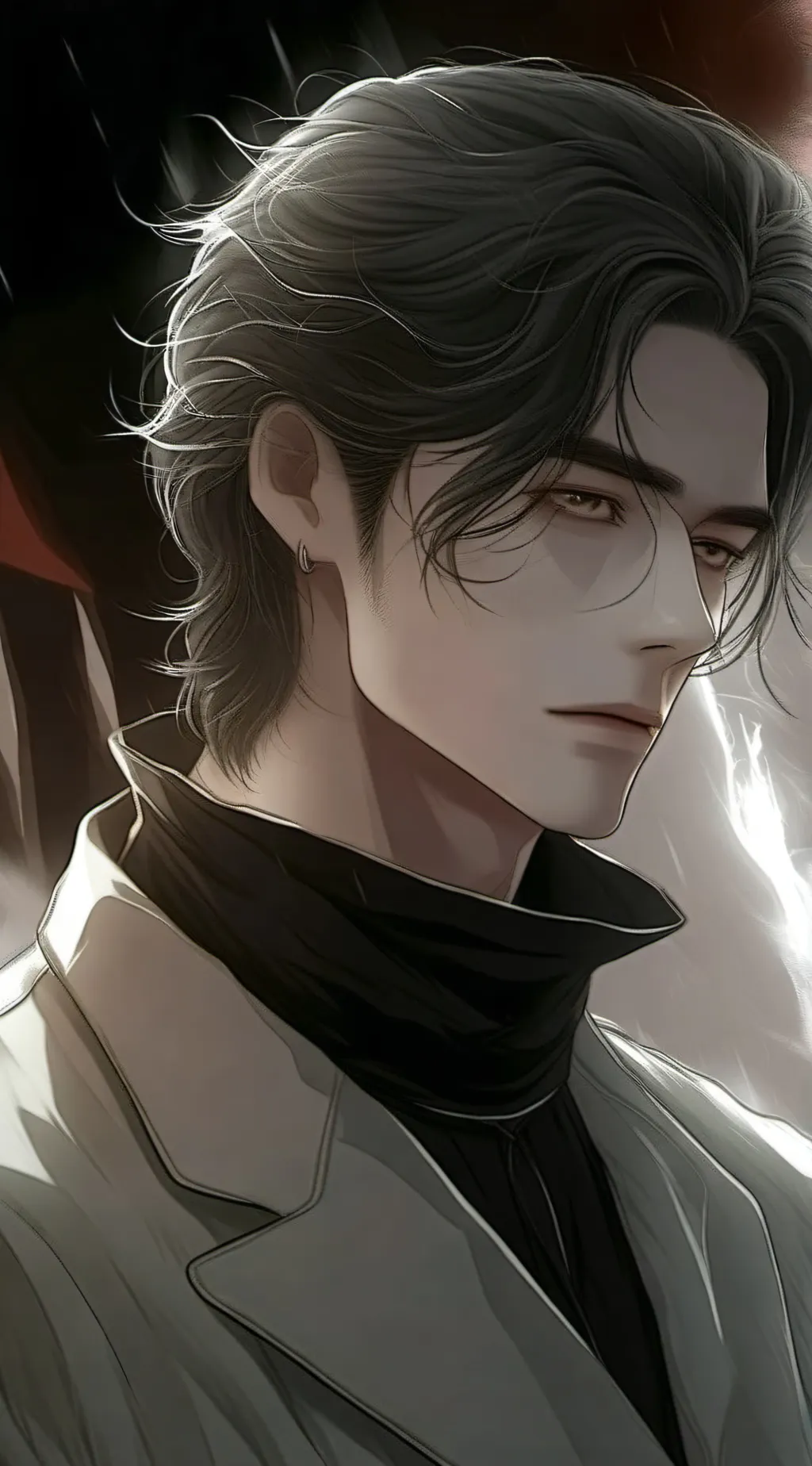 ai character: Liam  background