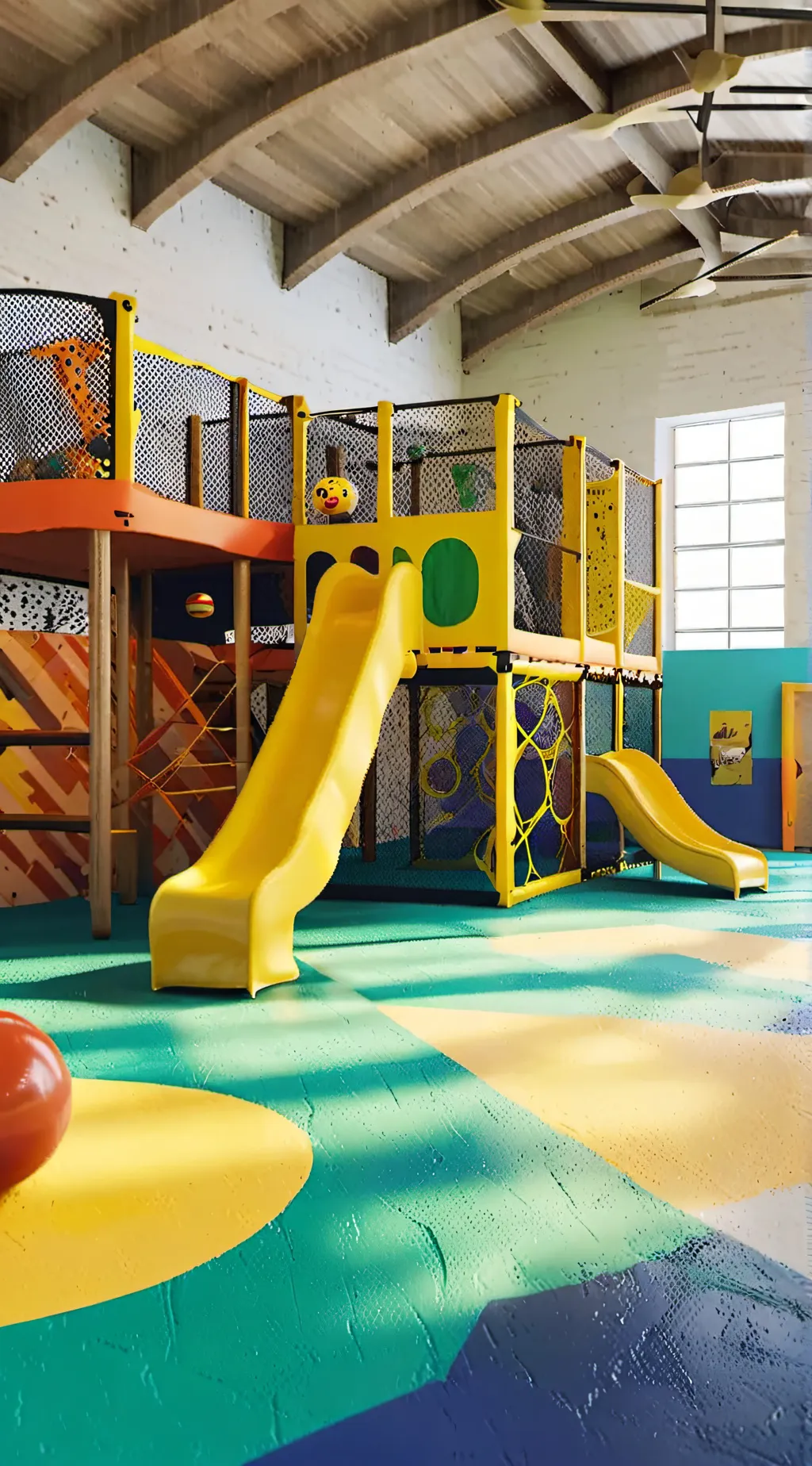 ai character: Sundrop daycare background