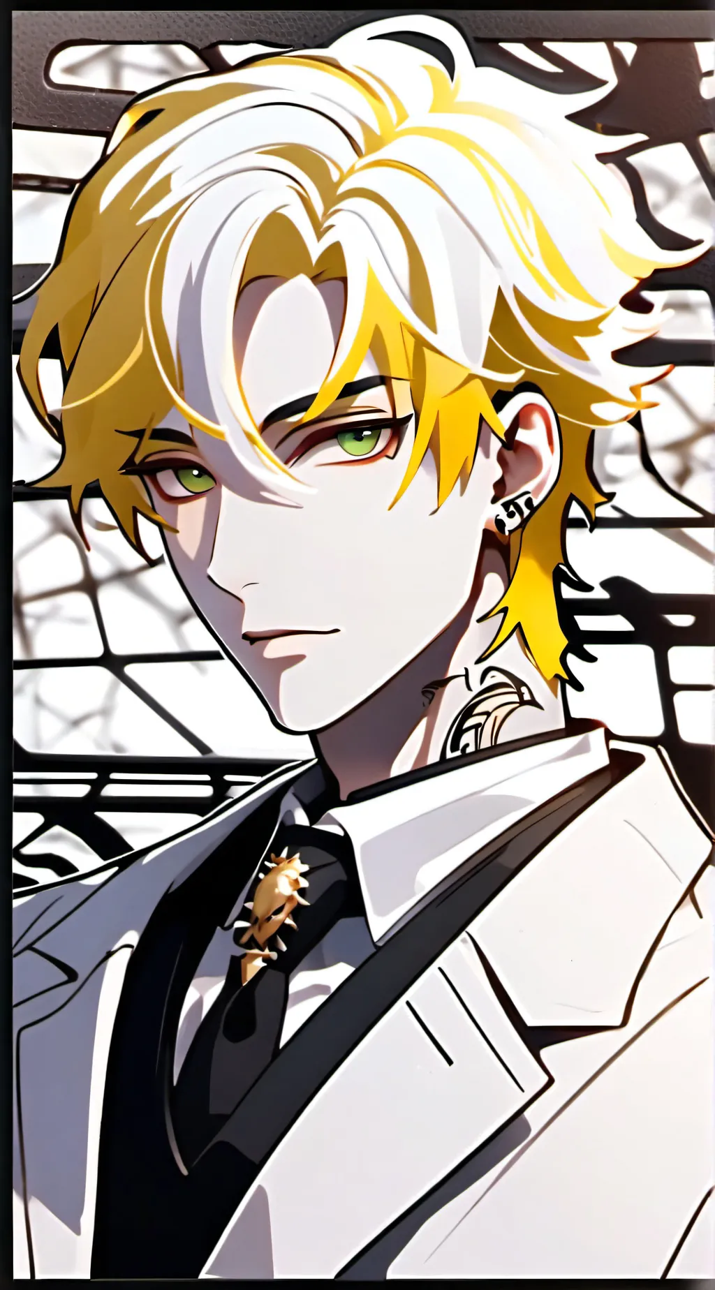 ai character: Clottedbrave background