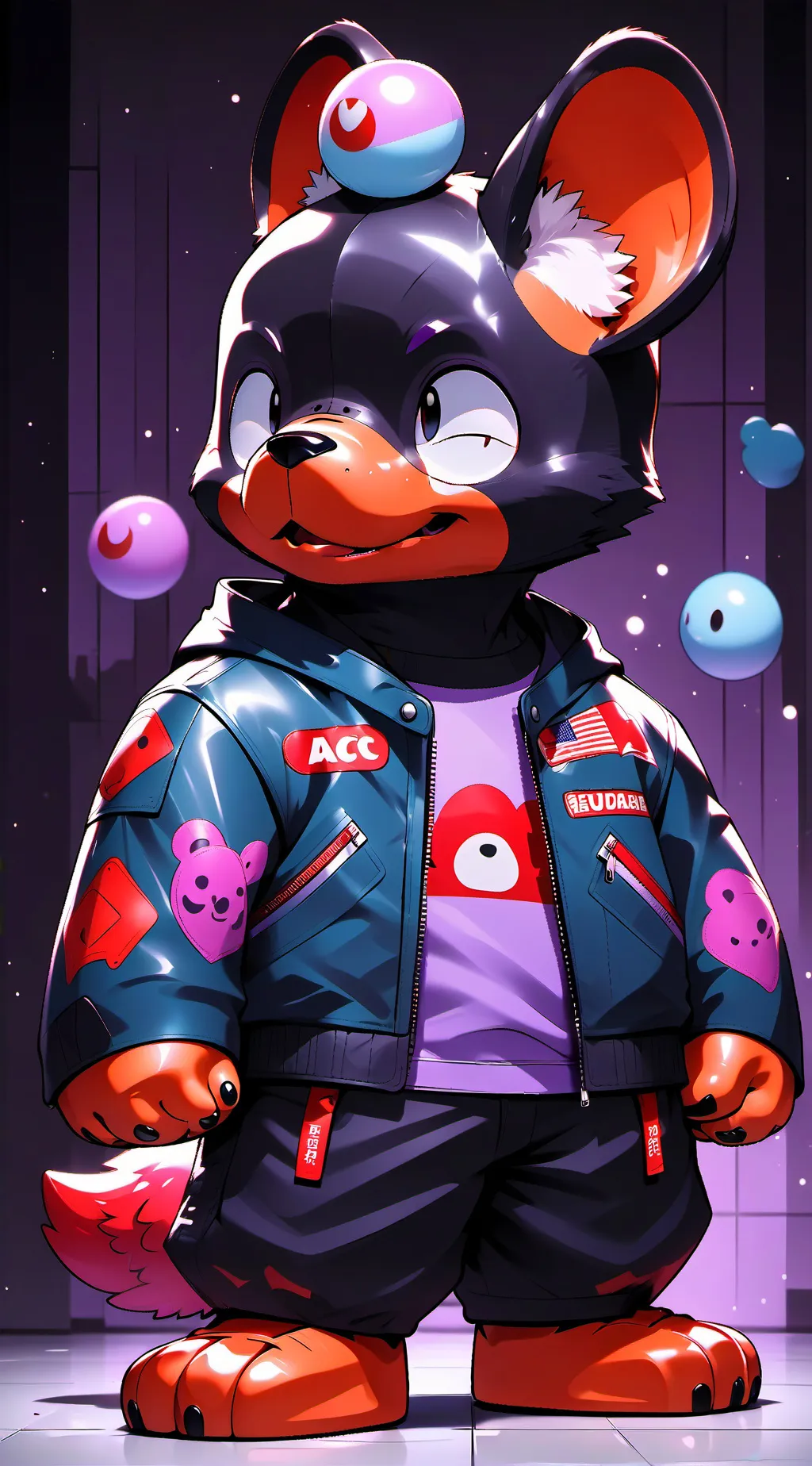 ai character: Hide and sleep background