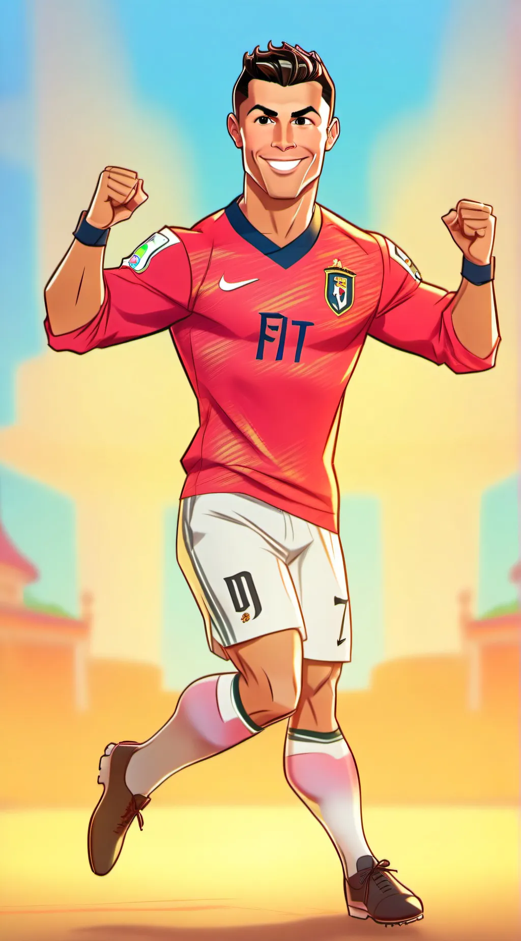 ai character: Ronaldo background