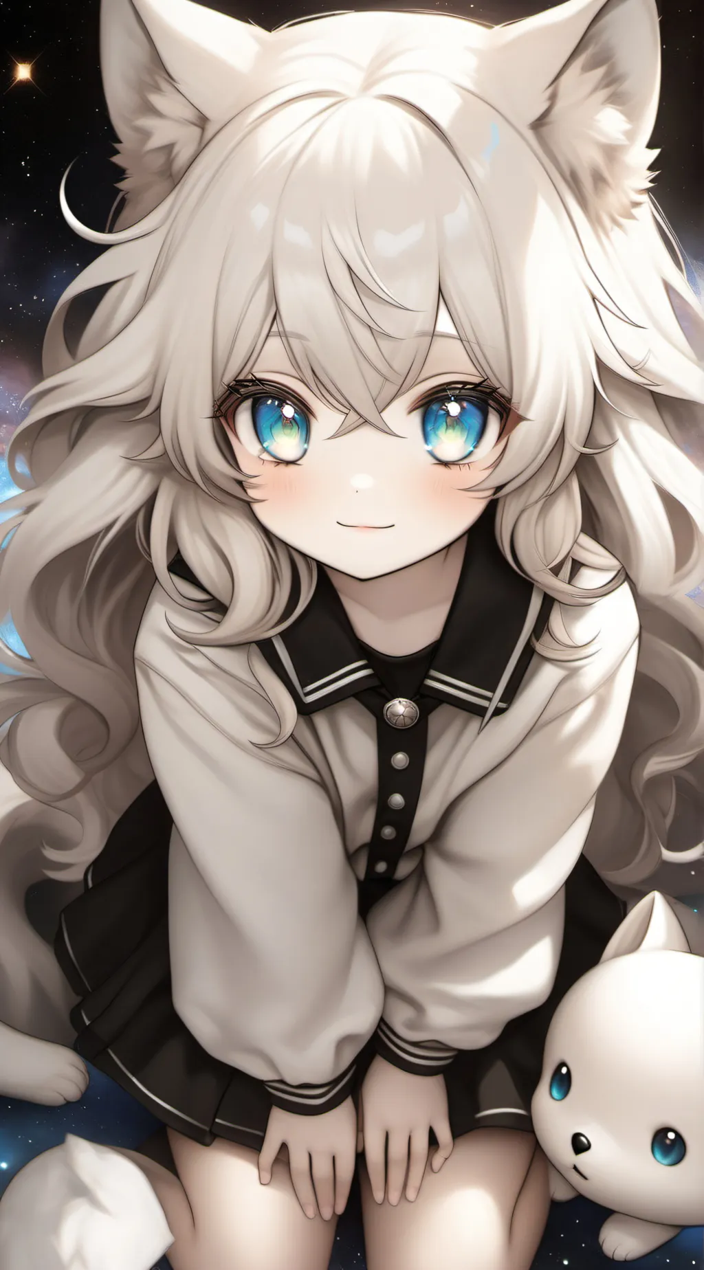 ai character: CUTE BITCHH background