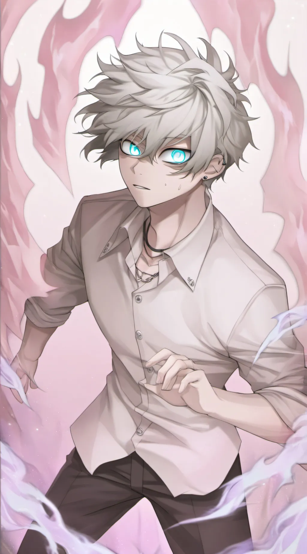 ai character: Touya (Dabi) background