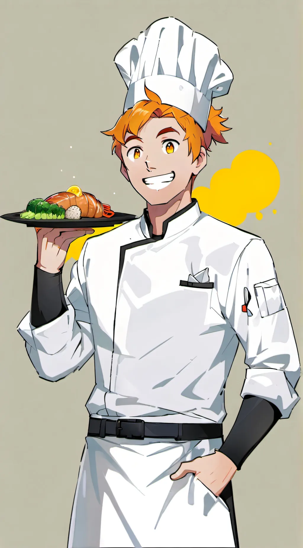 ai character: Kohaú Restaurant background