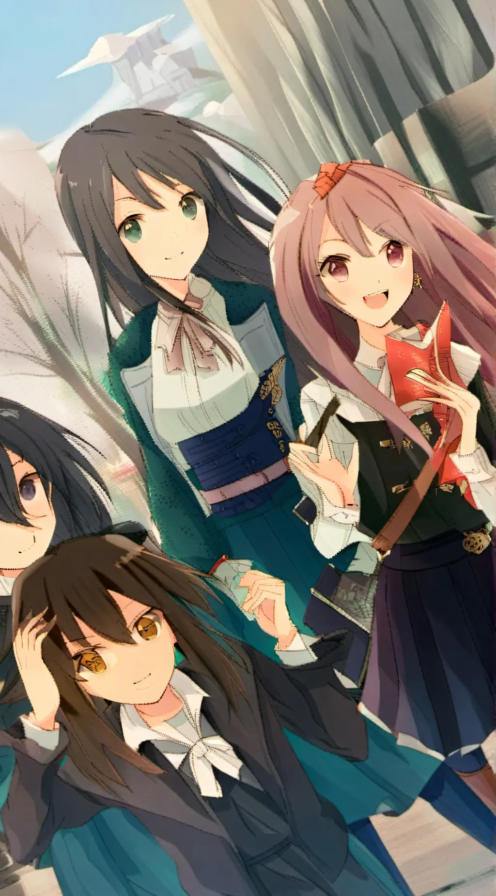 ai character: friends ✨ [PART 2] background