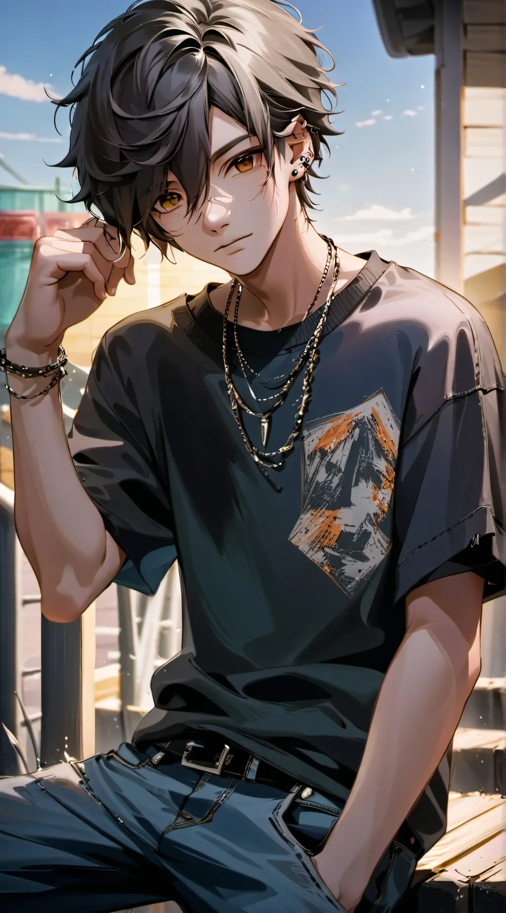 ai character: Milo background