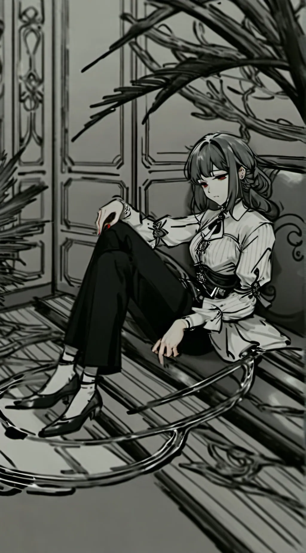 ai character: Av background