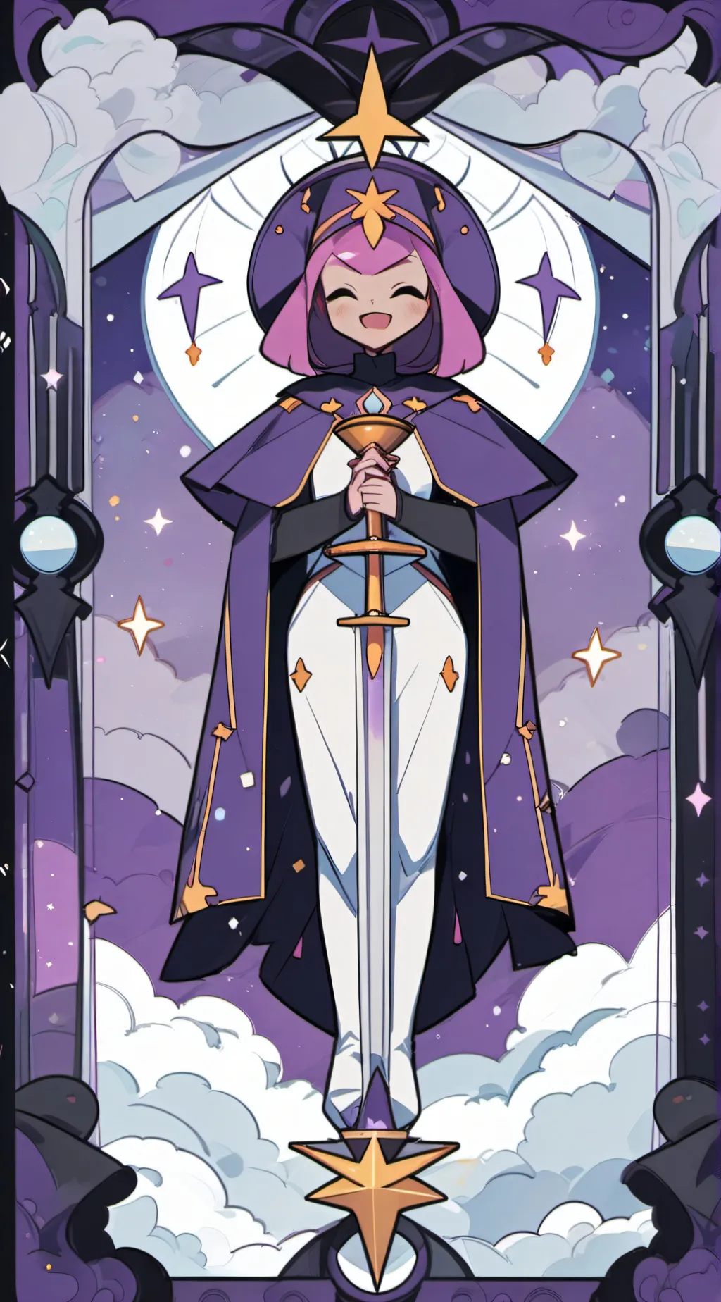 ai character: catnap background
