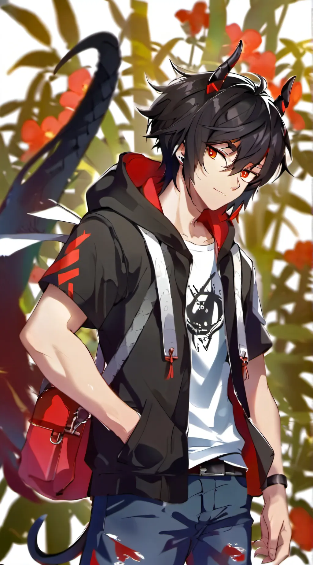 ai character: XDEMON background