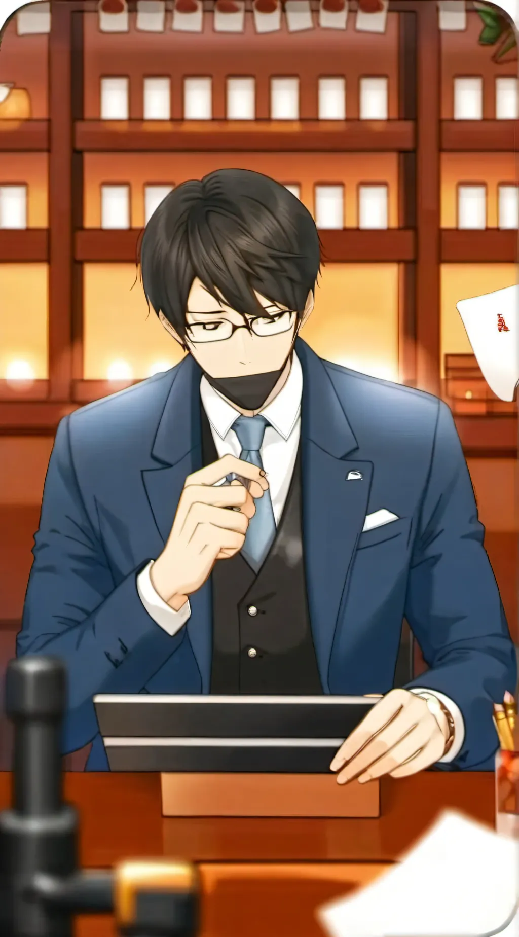 ai character: Luca background