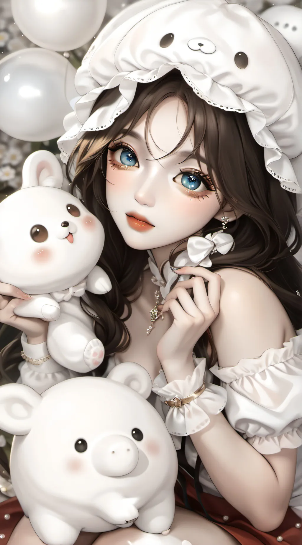 ai character: Lily ￼ background