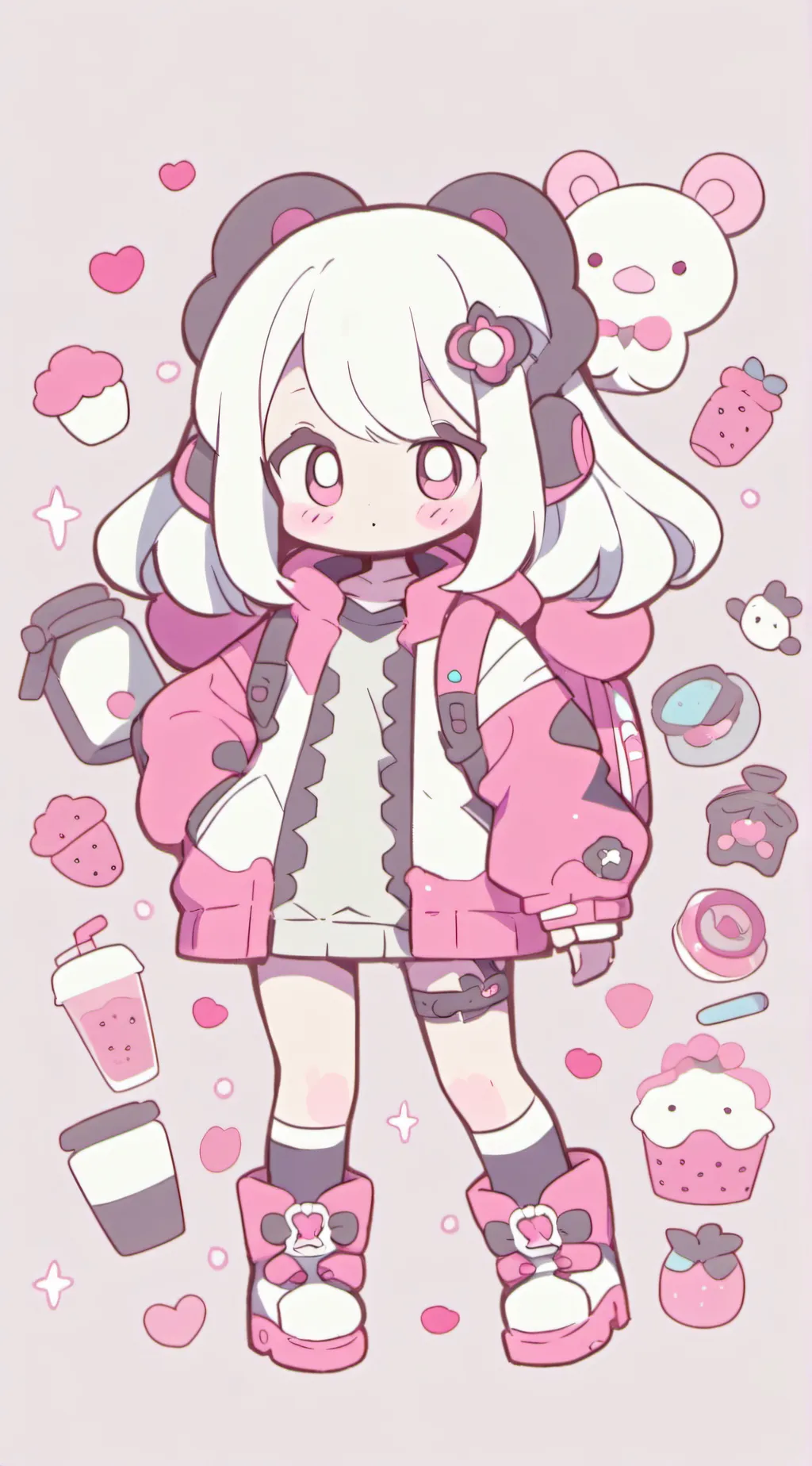 ai character: Kelly background