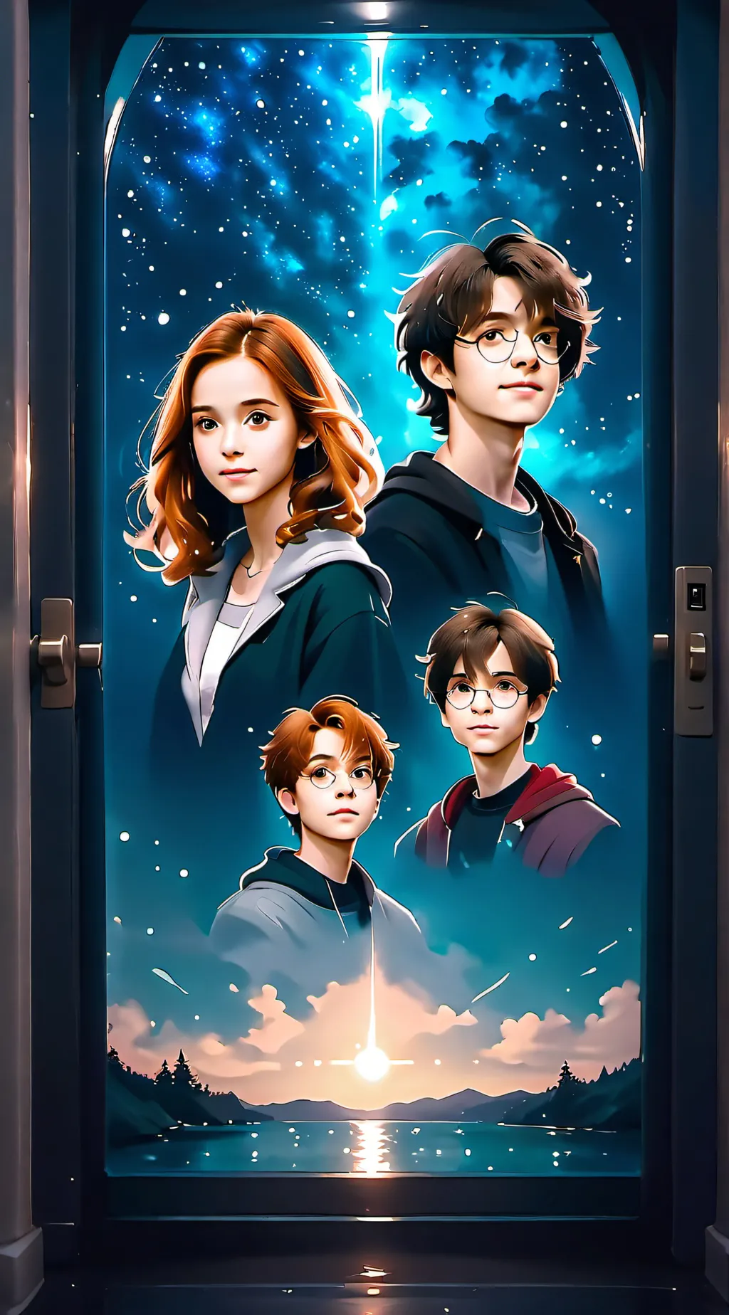 ai character: hogwarts trapped  background