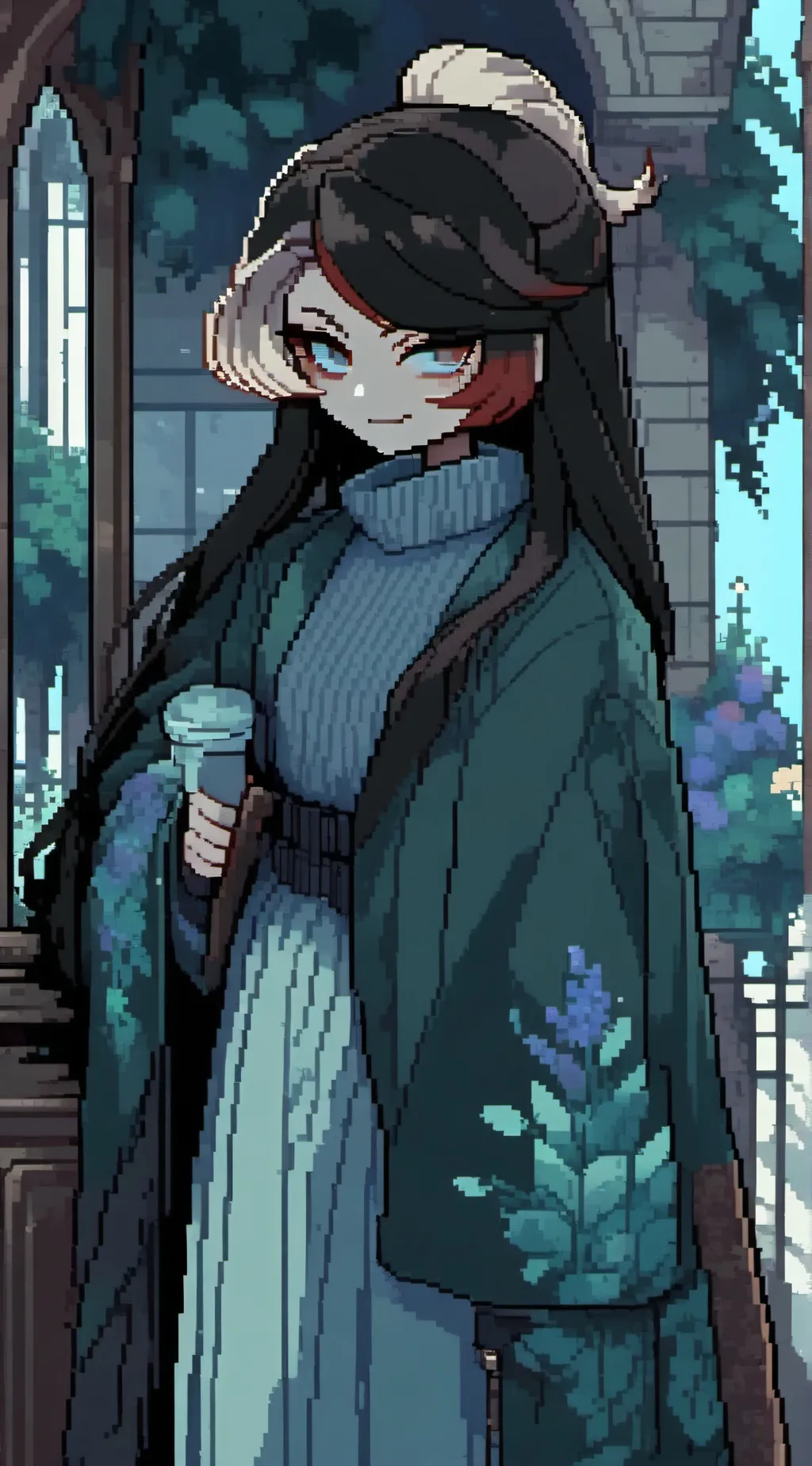 ai character: Angel dust  background