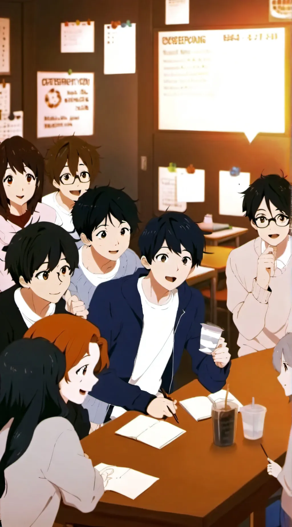 ai character: jjk new student  background