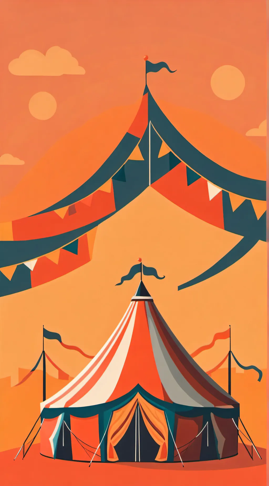 ai character: DIGITAL CIRCUS 3 background