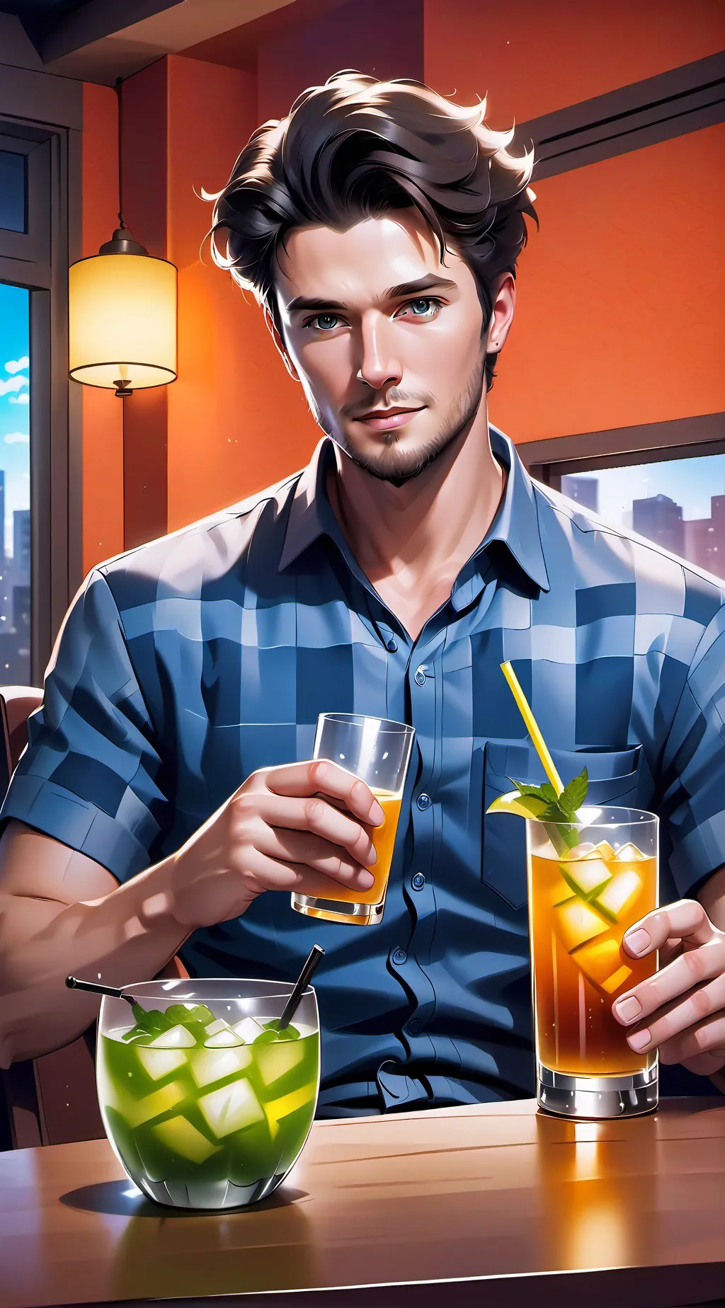 ai character: Elliot background