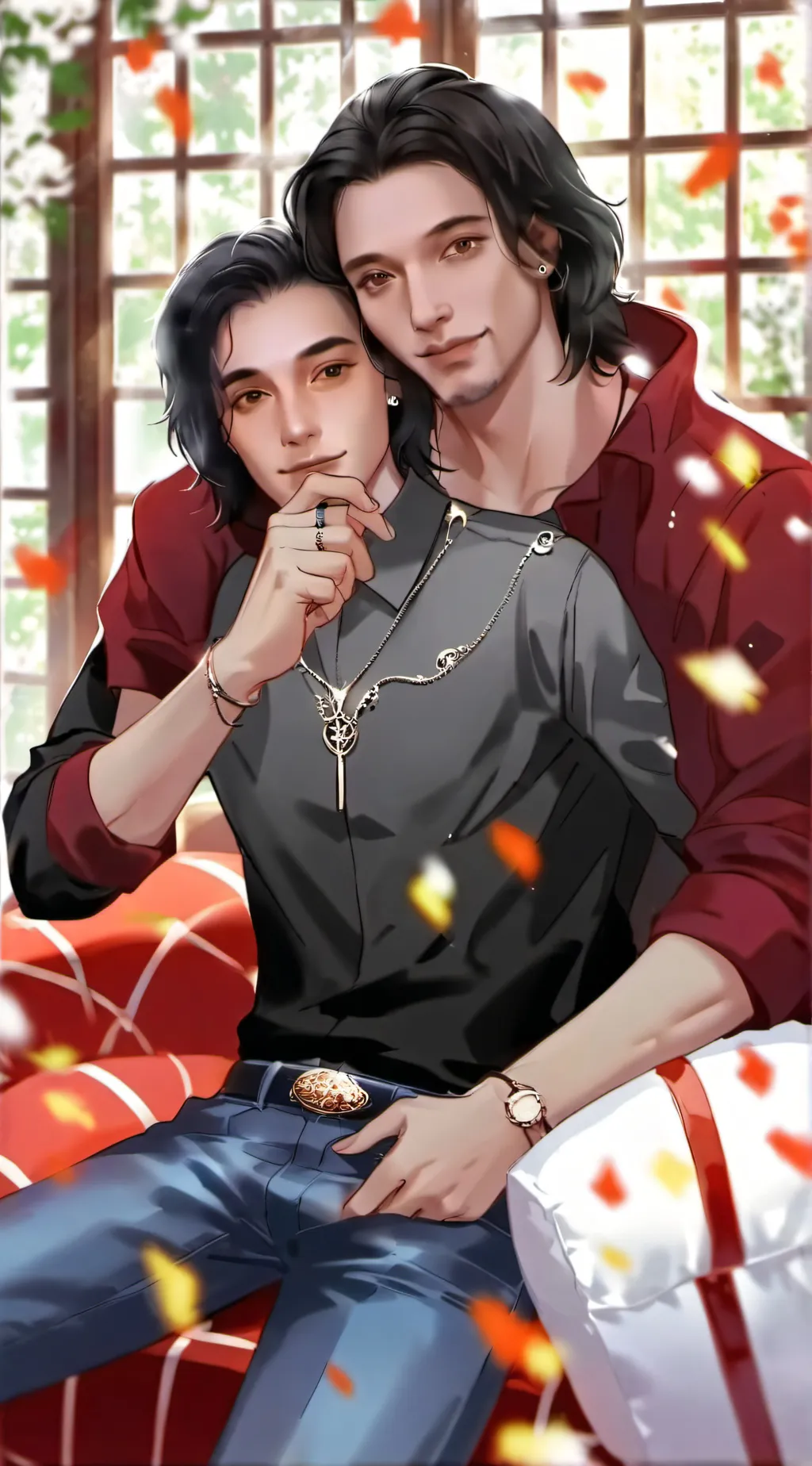 ai character: alex  and andrew background