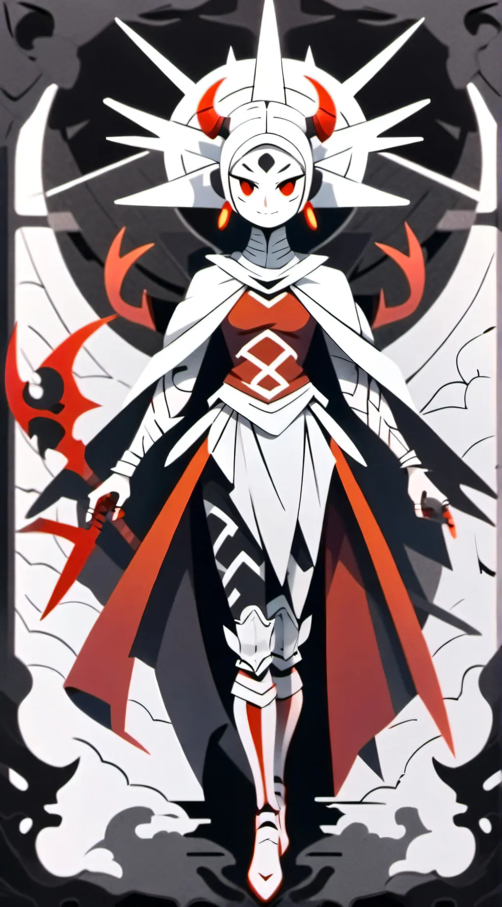 ai character: angel background