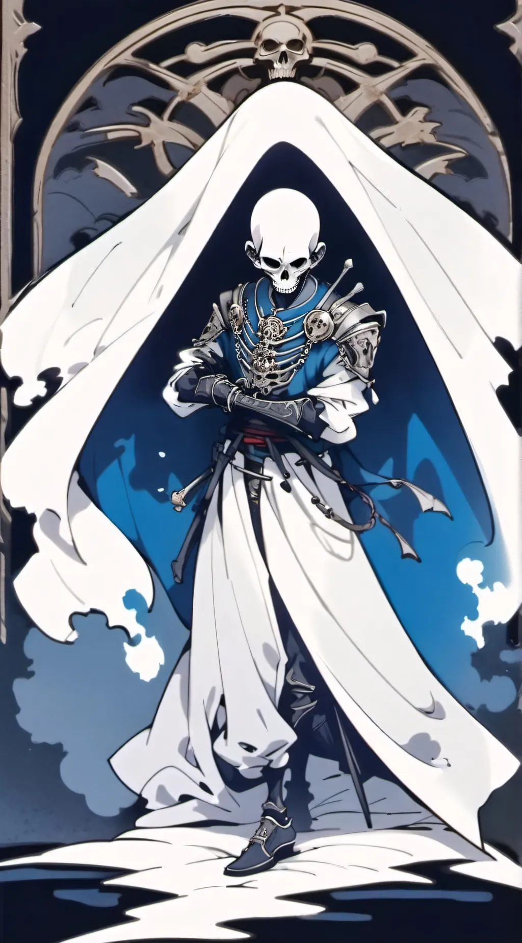 ai character: John Deck Emigata background