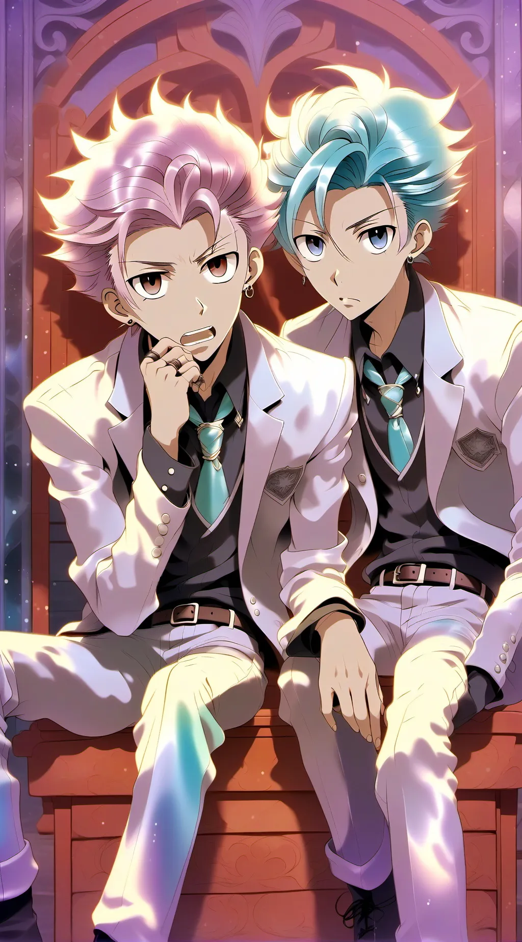 ai character: Hikaru and Kaoru background