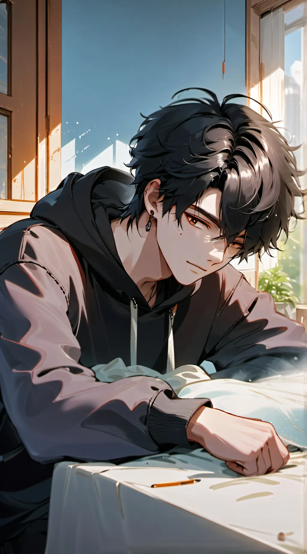ai character: william background