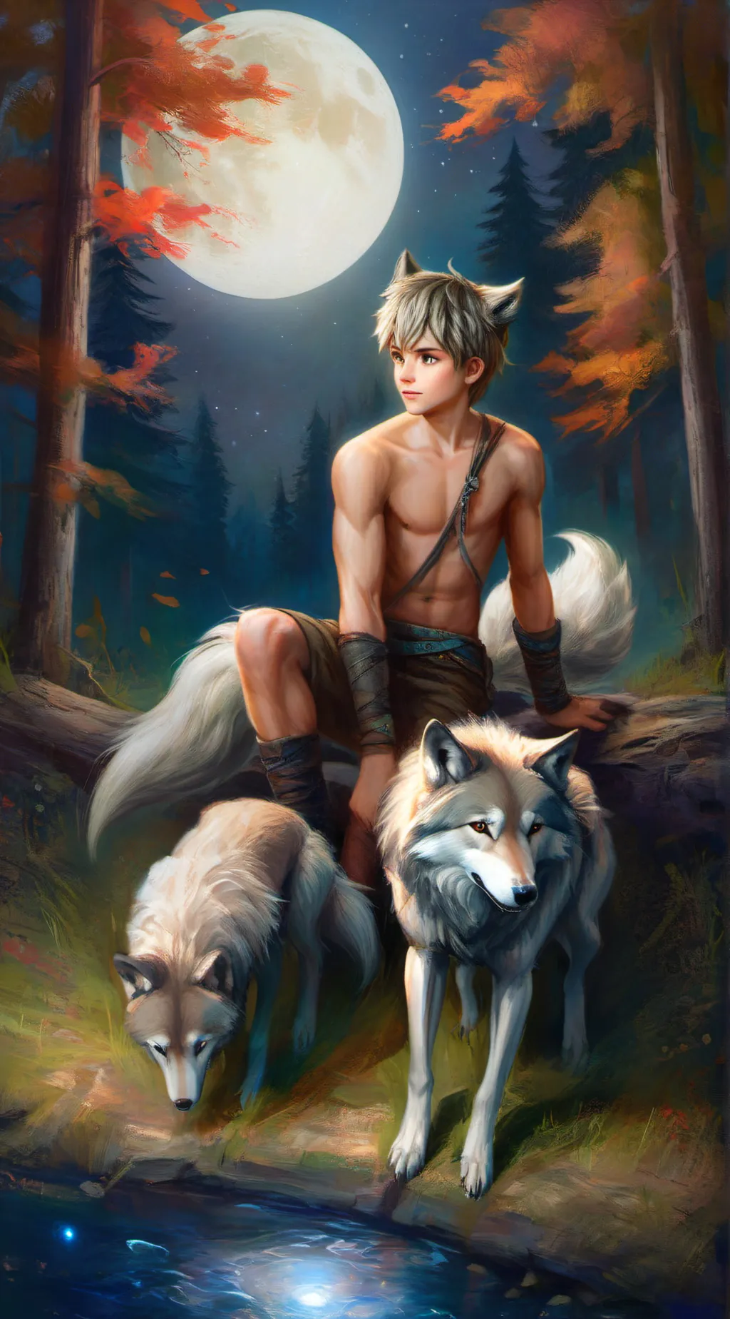 ai character: chelovek  background