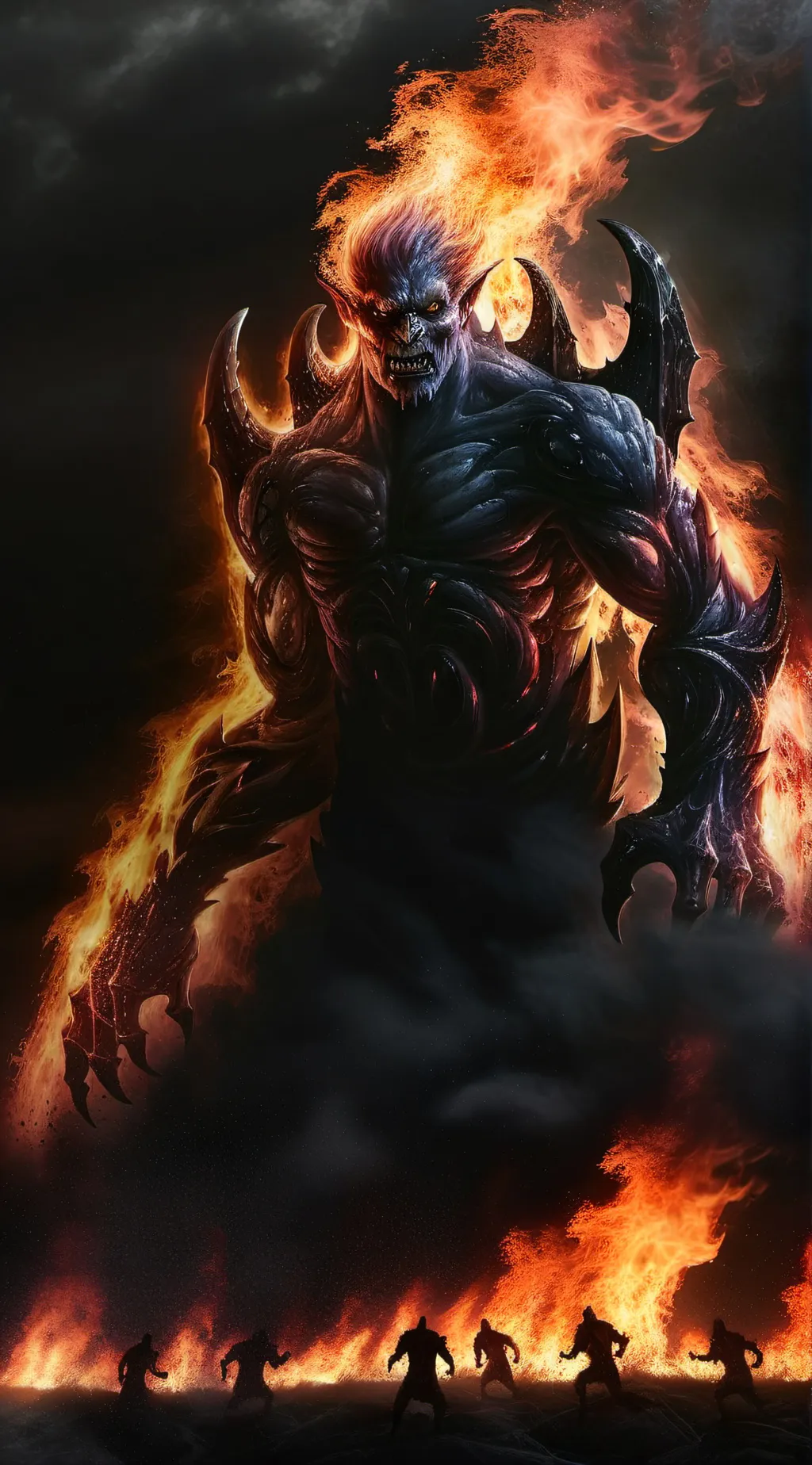 ai character: World of beasts background