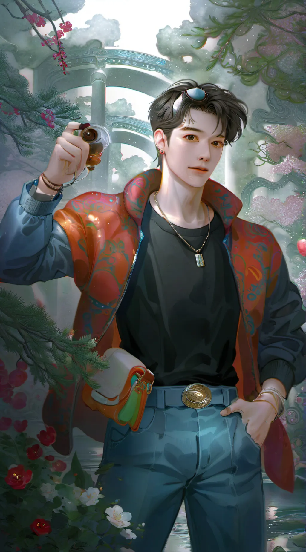 ai character: Back2TheFuture background