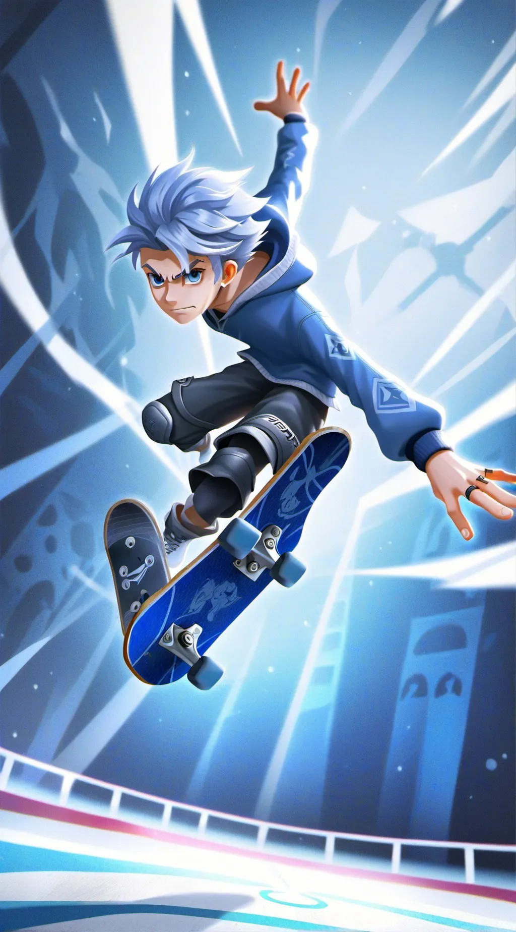 ai character: LANGA HASEGAWA😍 background