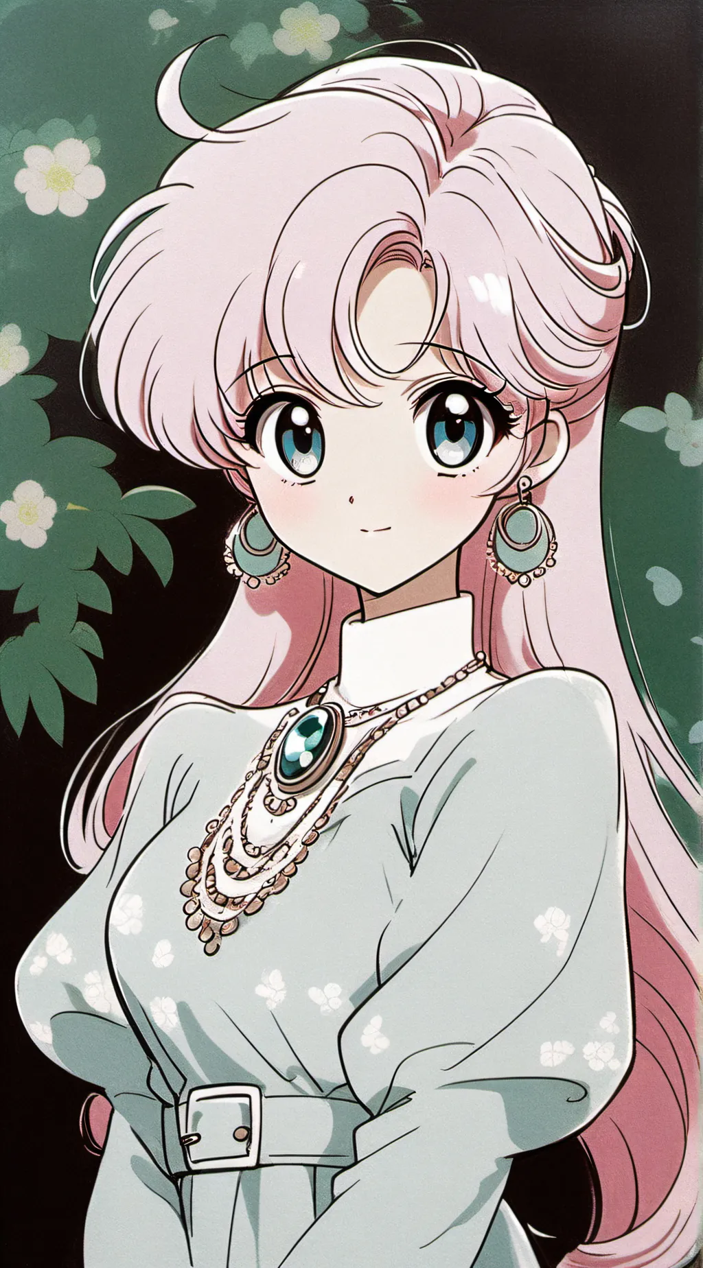 ai character: fluttershy human  background