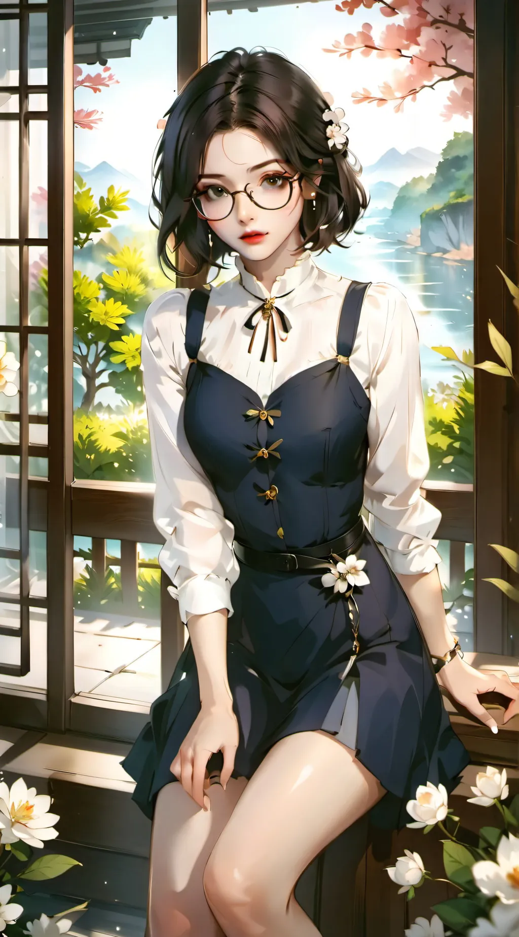 ai character: Keiko background