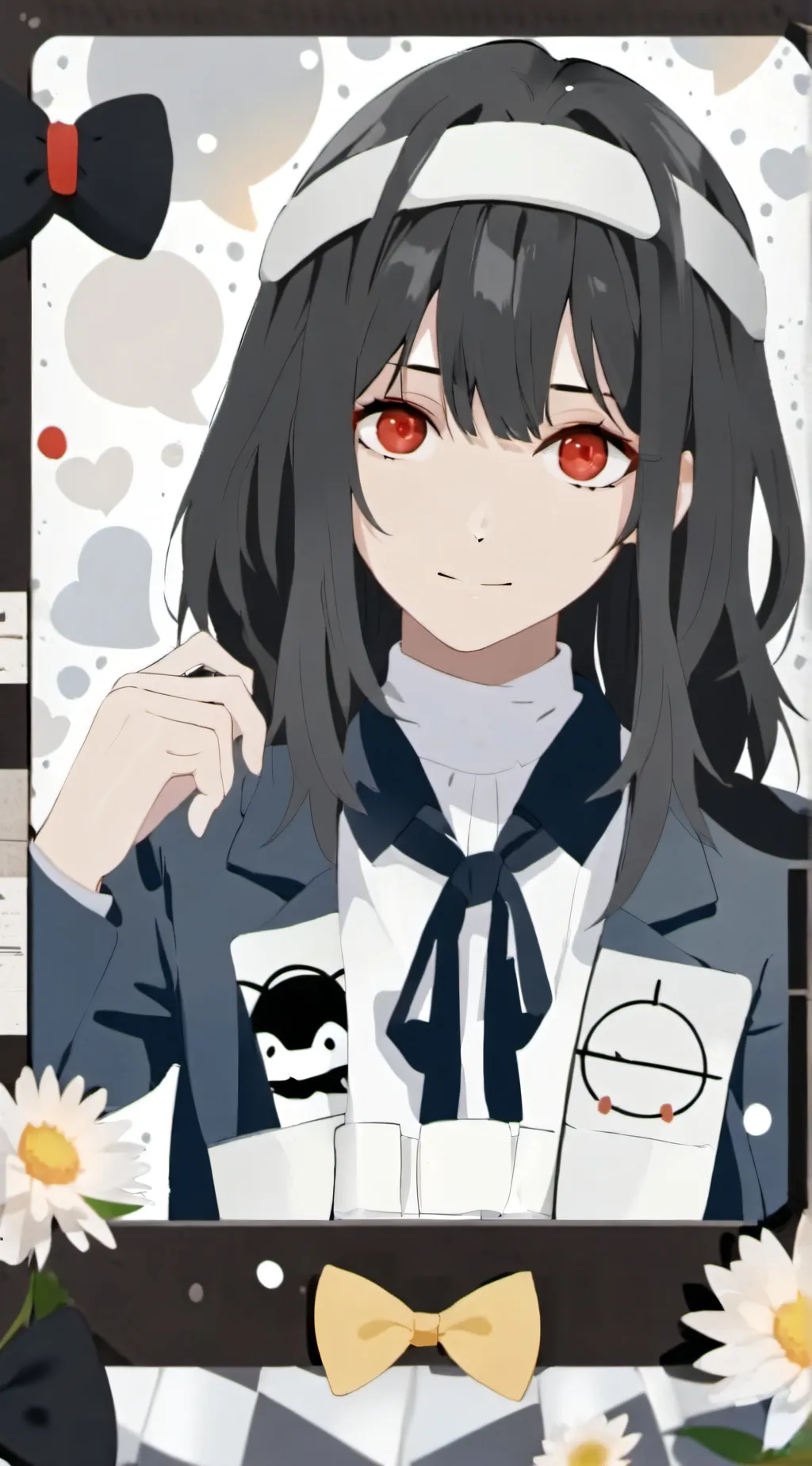 ai character: Dangan Ronpa  background