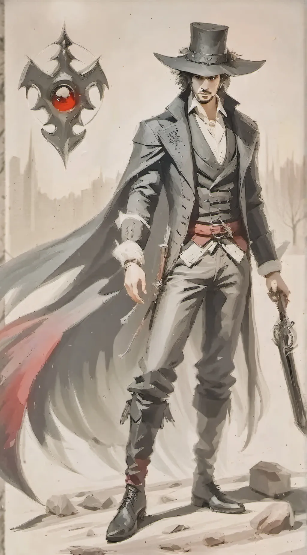 ai character: Andraious Drakard background