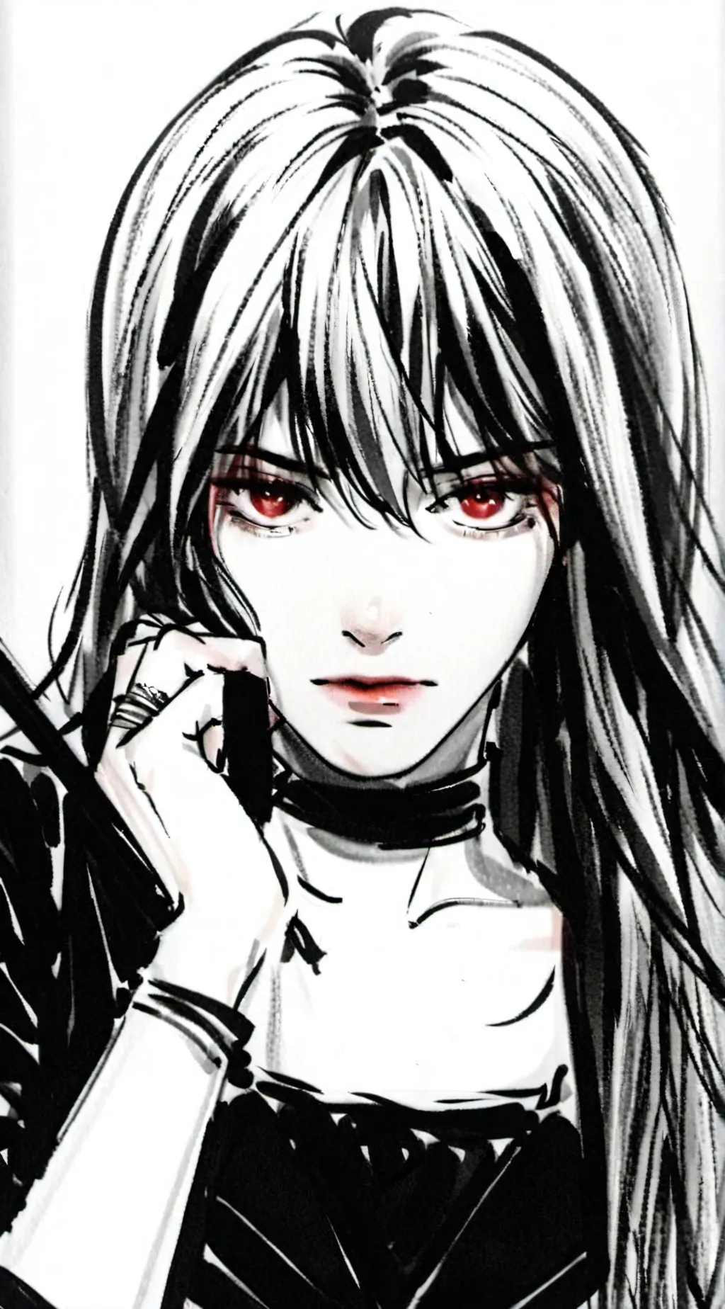 ai character: Luna background