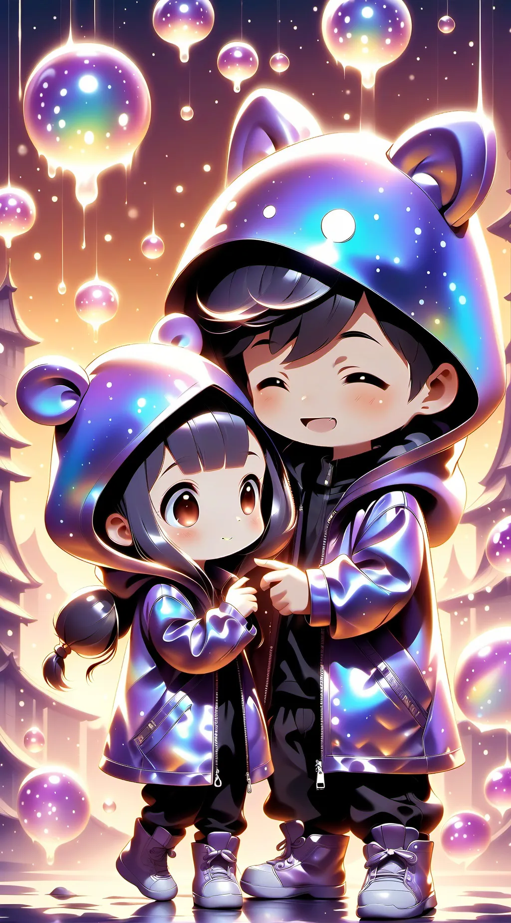 ai character: Demon slayer  background