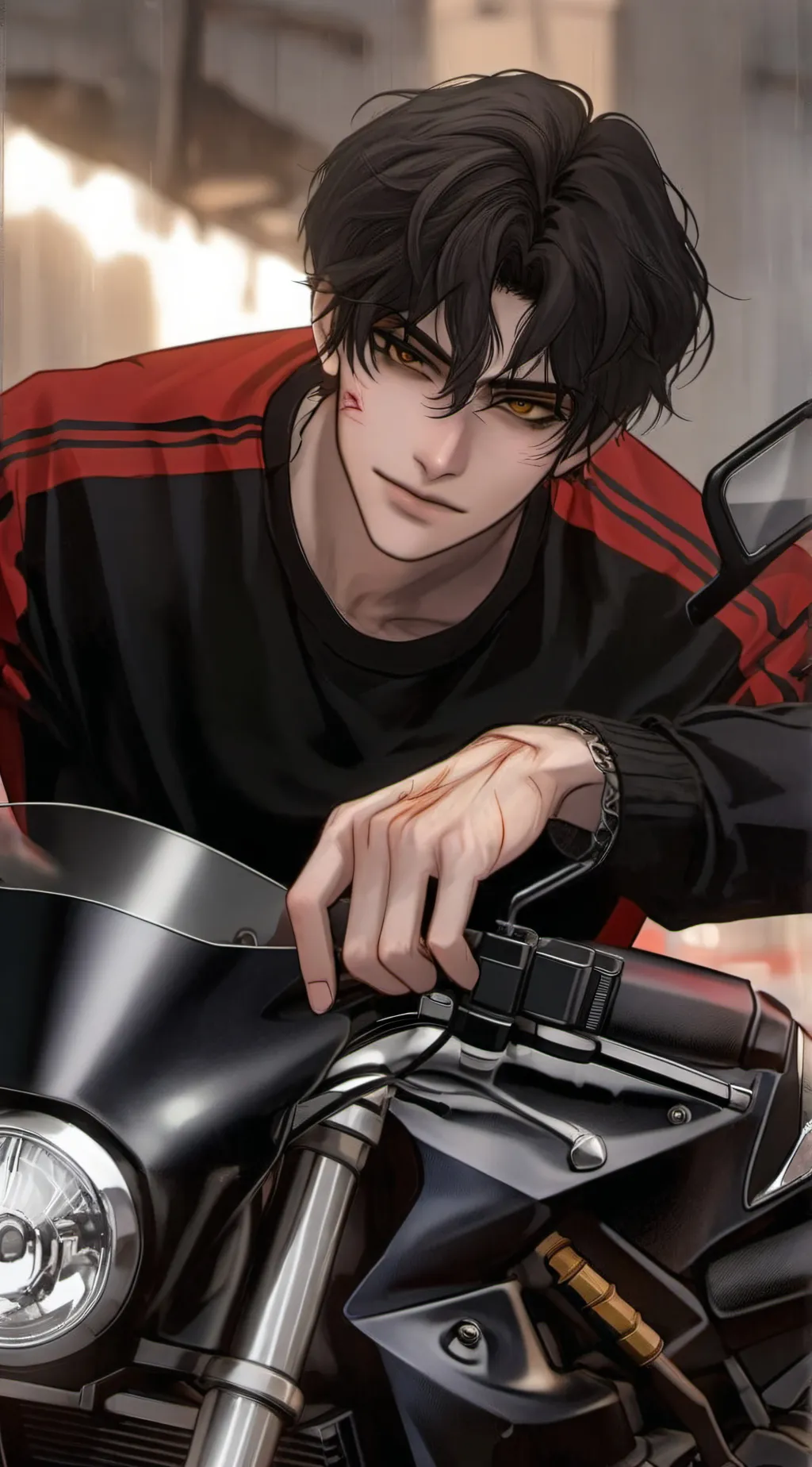 ai character: vin background