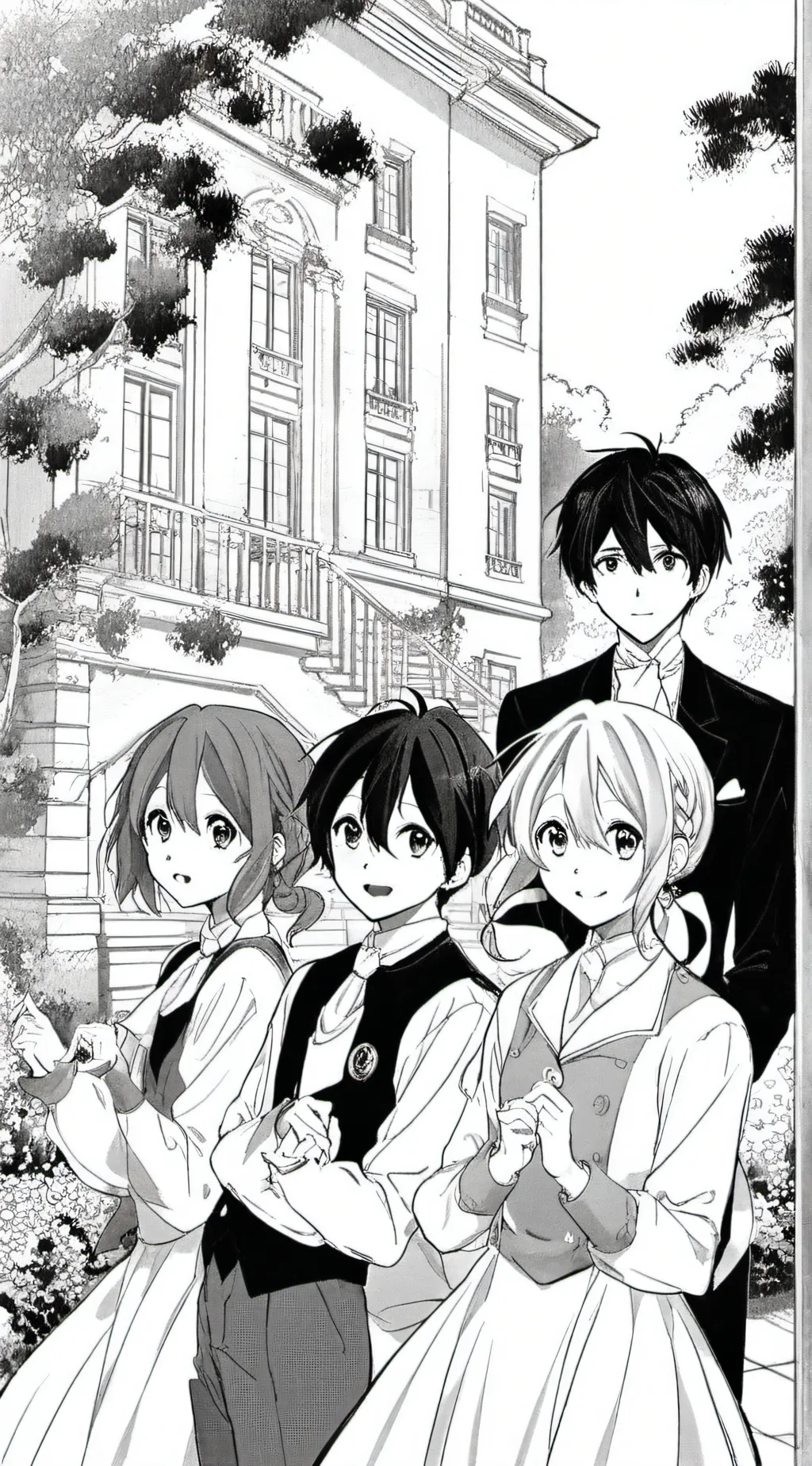 ai character: Depressed school.. background