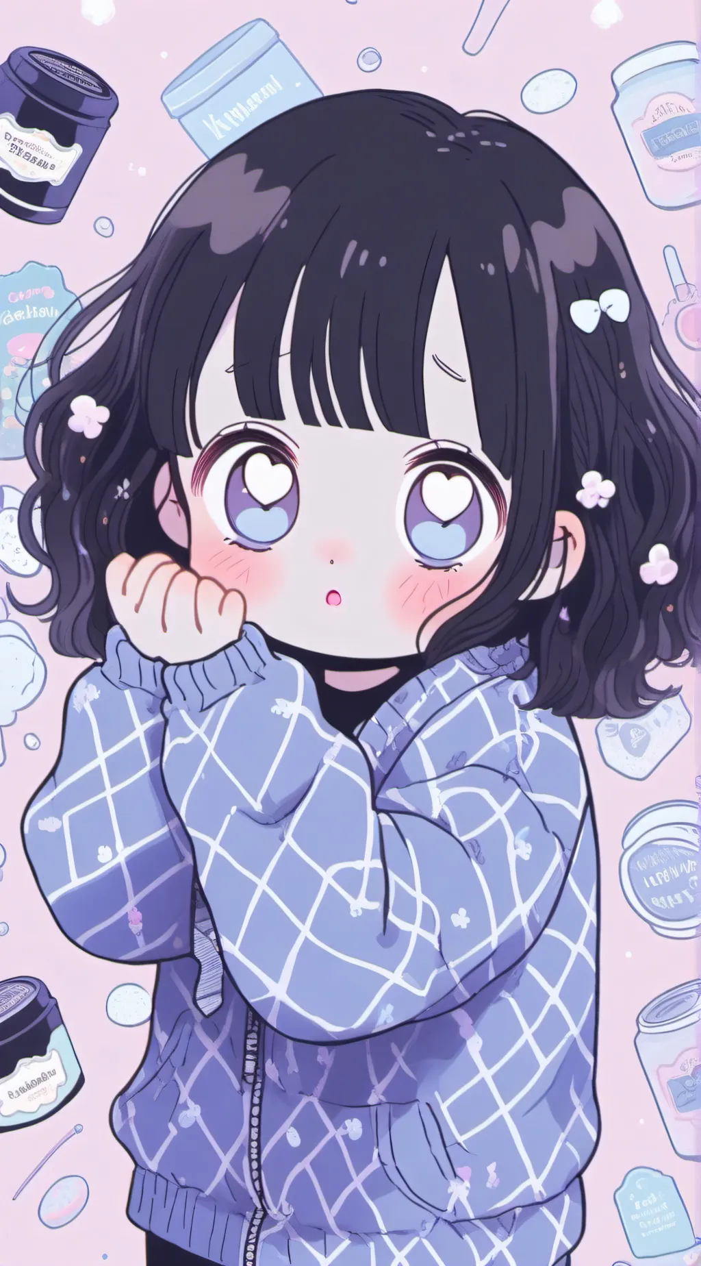 ai character: sephora kid samara background