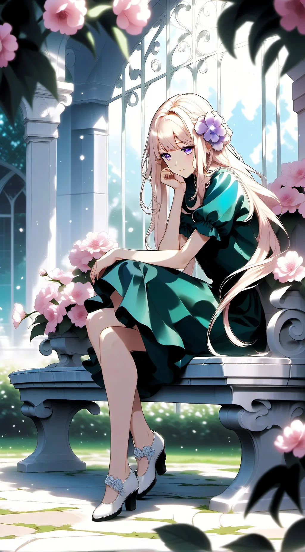 ai character: Shelly background