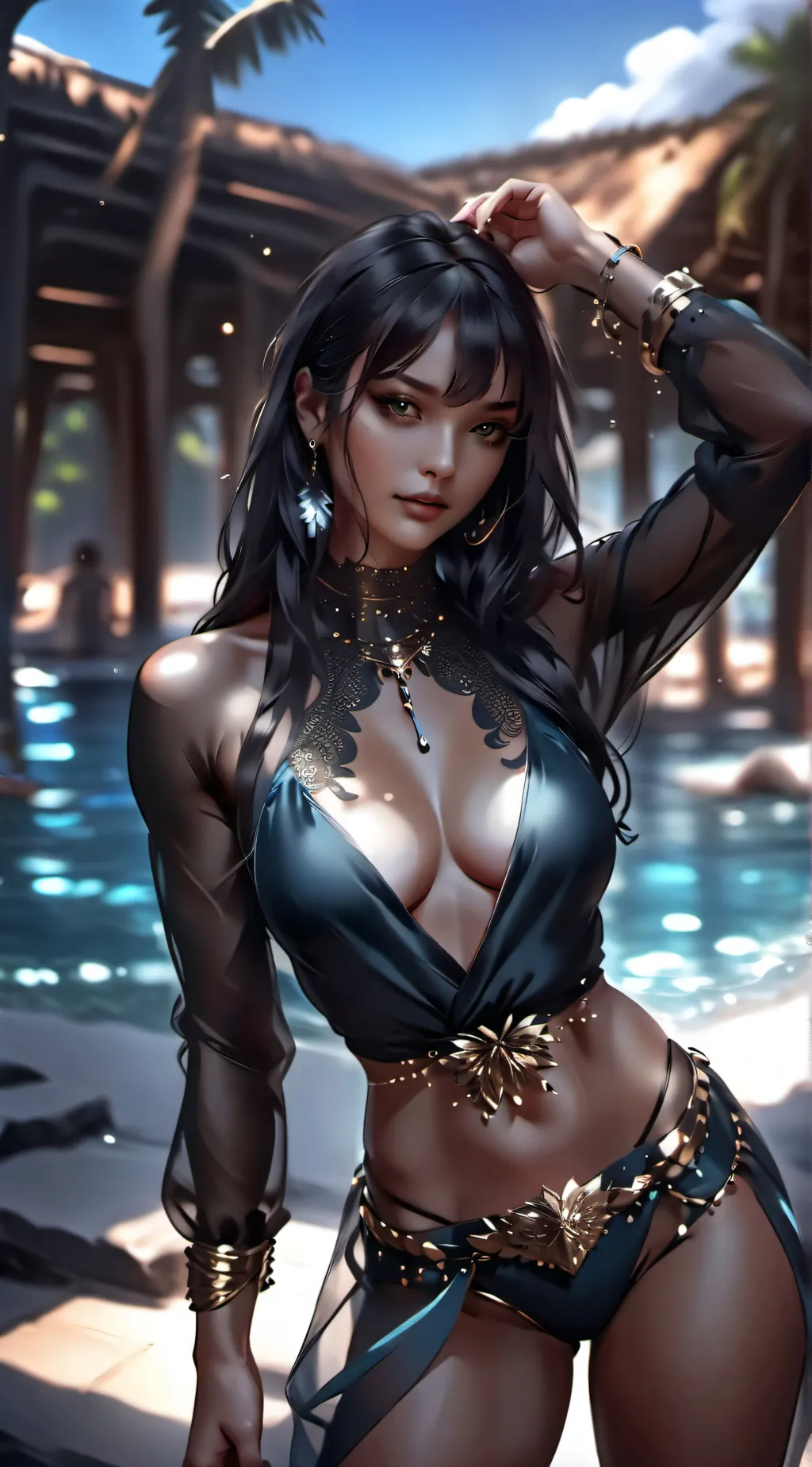 ai character: Bella background