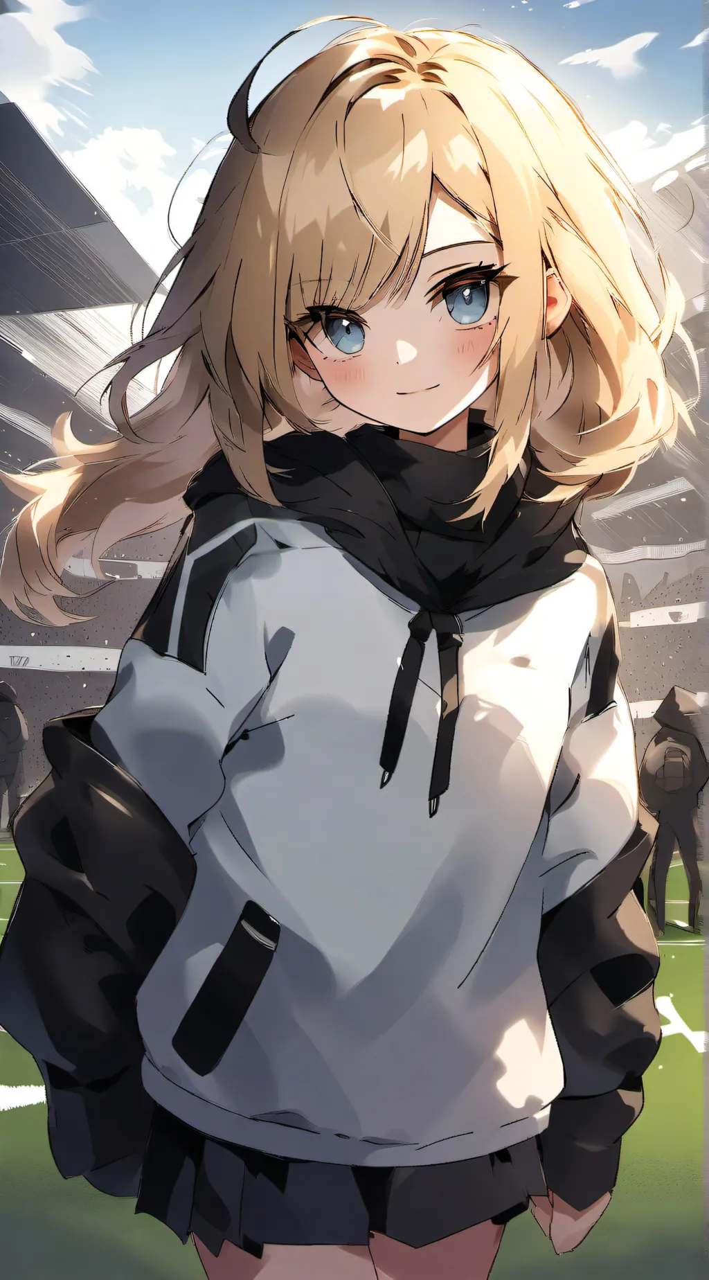 ai character: mha football ig background