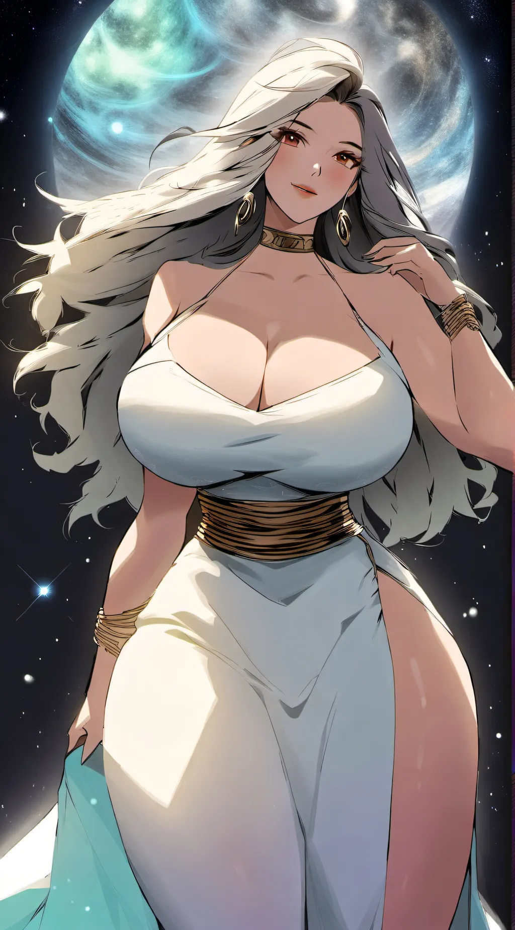 ai character: Celestia background