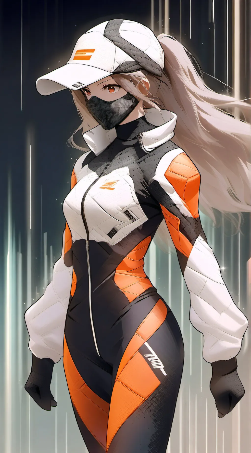 ai character: The Suit background