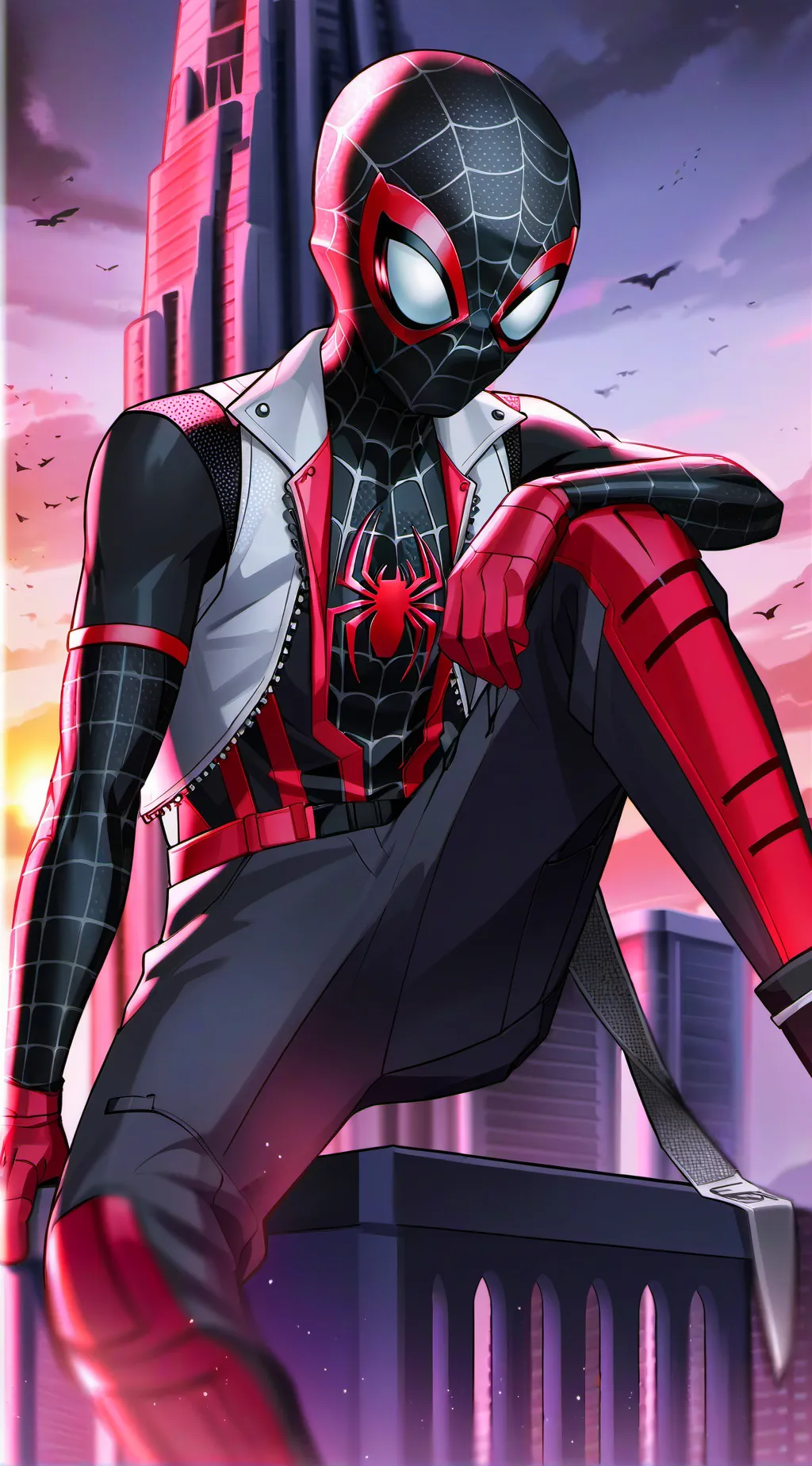 ai character: Miles Morales background